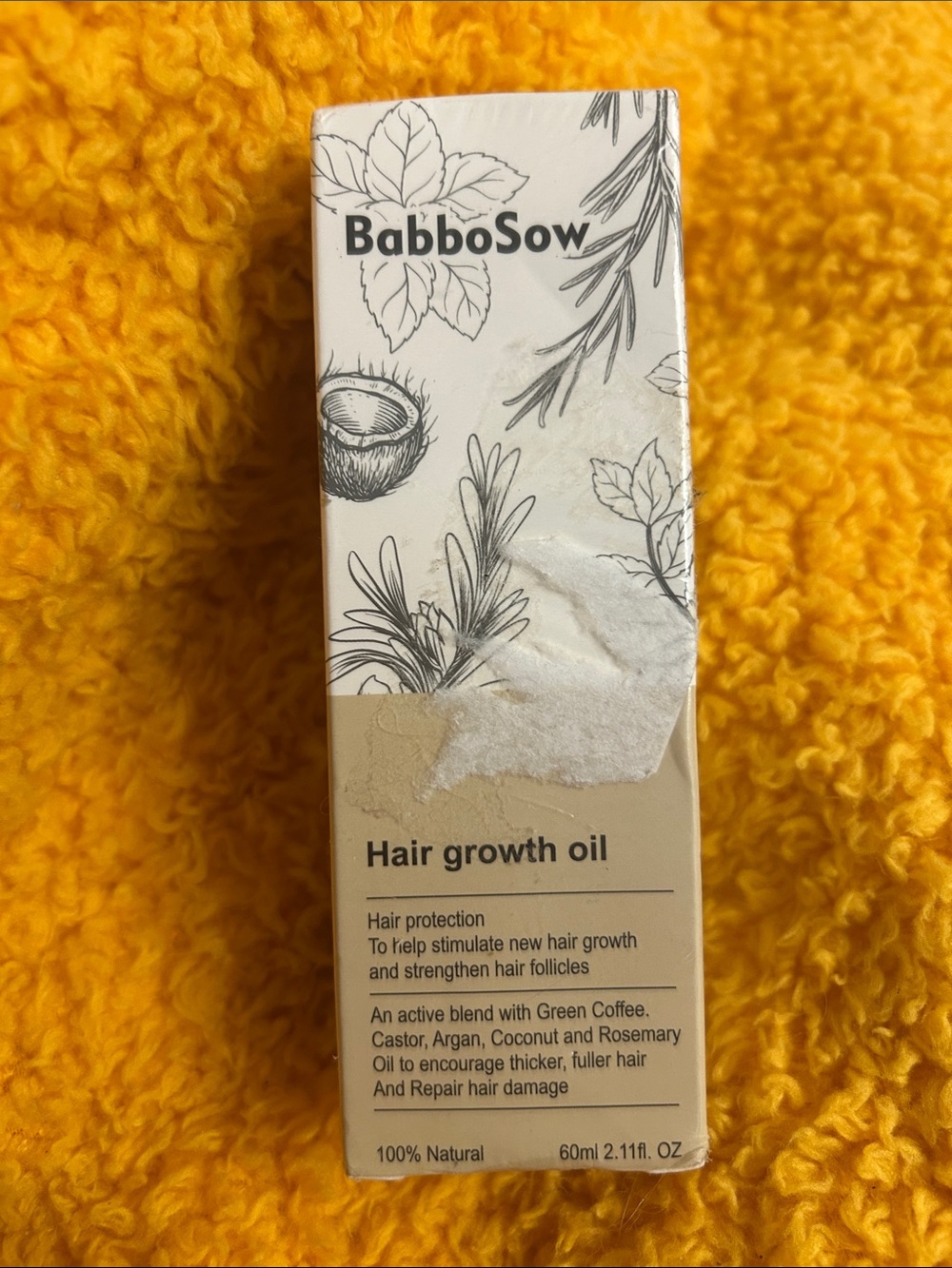 Hair Growth Oil - Beige | Kids Bath, Skin & Hair